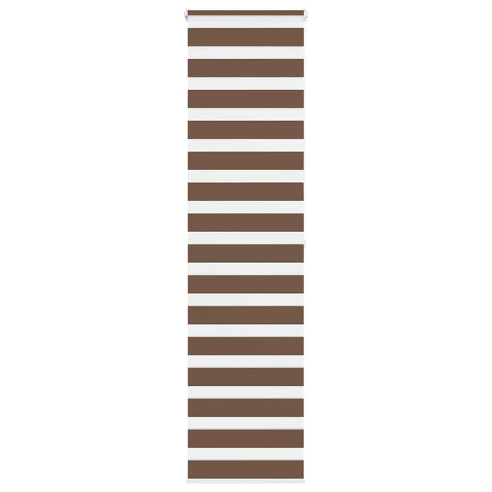 Jaluzea tip zebra maro lățime țesătură 50,9 cm poliester - WALTI WALTI