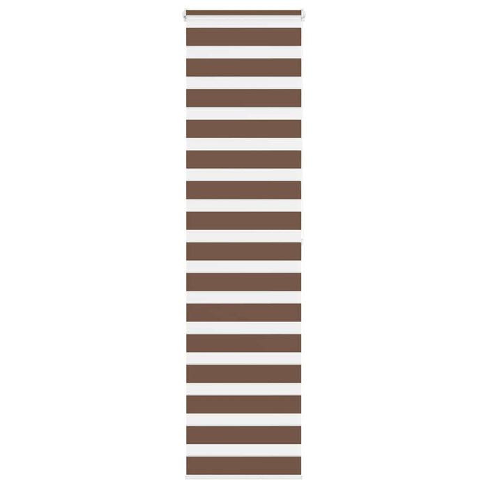 Jaluzea tip zebra maro lățime țesătură 55,9 cm poliester - WALTI WALTI