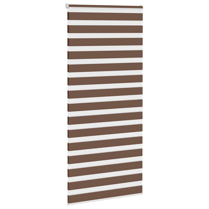 Jaluzea tip zebra maro lățime țesătură 90,9 cm poliester - WALTI WALTI