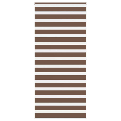 Jaluzea tip zebra maro lățime țesătură 95,9 cm poliester - WALTI WALTI