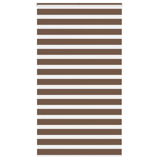 Jaluzea tip zebra maro lățime țesătură 115,9 cm poliester - WALTI WALTI