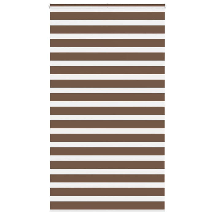 Jaluzea tip zebra maro lățime țesătură 115,9 cm poliester - WALTI WALTI
