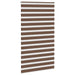 Jaluzea tip zebra maro lățime țesătură 125,9 cm poliester - WALTI WALTI