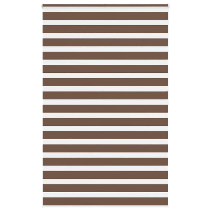 Jaluzea tip zebra maro lățime țesătură 140,9 cm poliester - WALTI WALTI