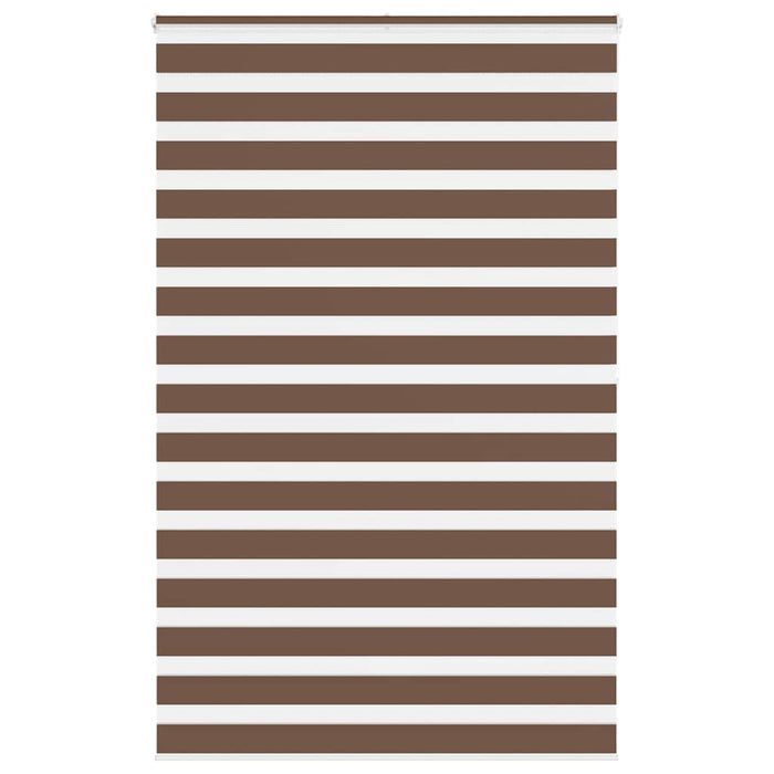 Jaluzea tip zebra maro lățime țesătură 145,9 cm poliester - WALTI WALTI