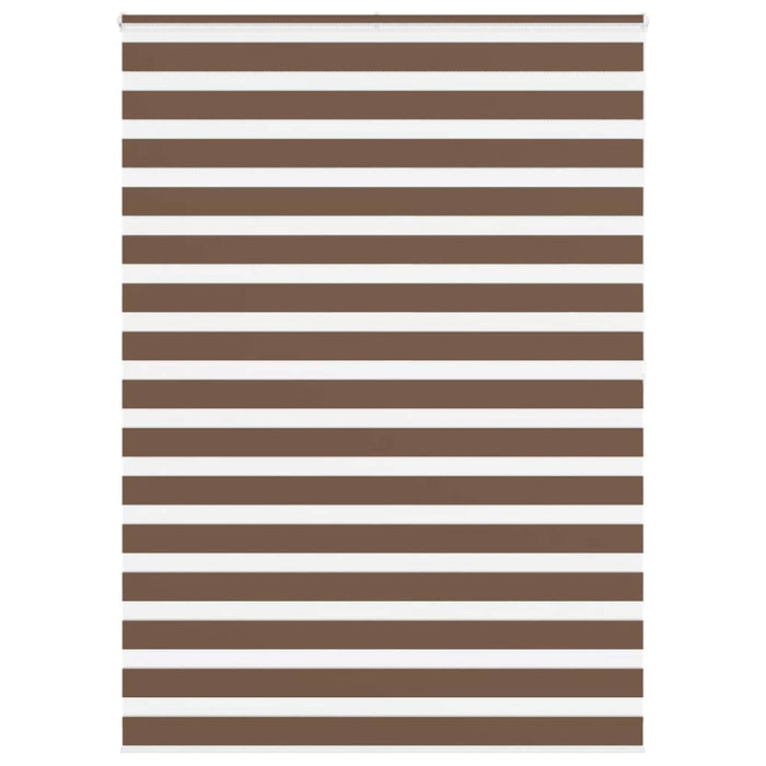 Jaluzea tip zebra maro lățime țesătură 155,9 cm poliester - WALTI WALTI