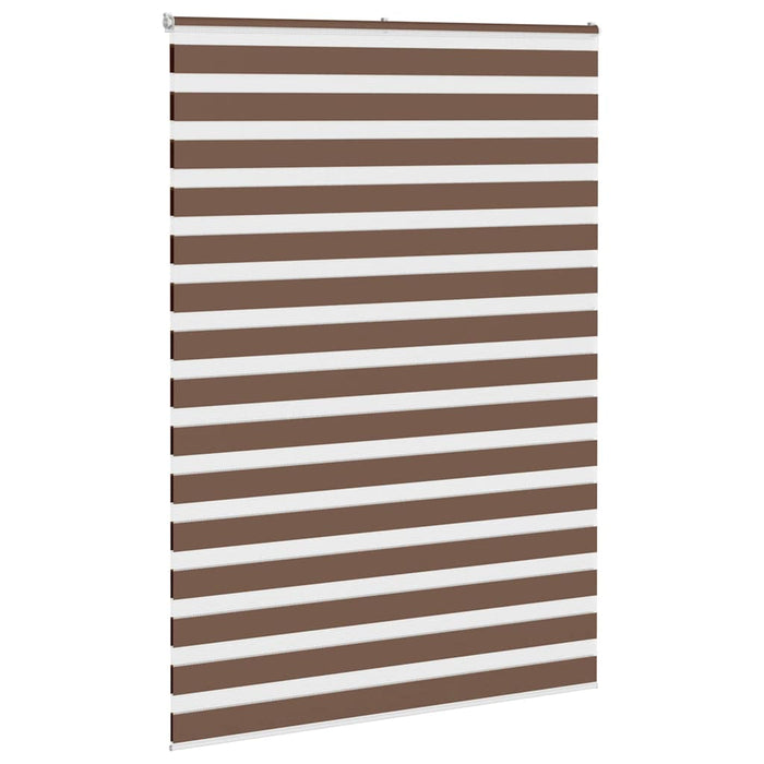 Jaluzea tip zebra maro lățime țesătură 155,9 cm poliester - WALTI WALTI
