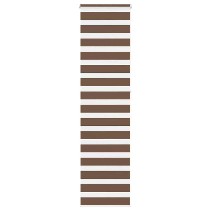 Jaluzea tip zebra maro lățime țesătură 50,9 cm poliester - WALTI WALTI