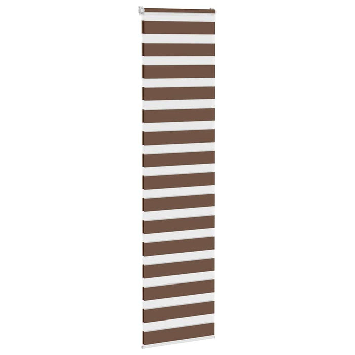 Jaluzea tip zebra maro lățime țesătură 50,9 cm poliester - WALTI WALTI
