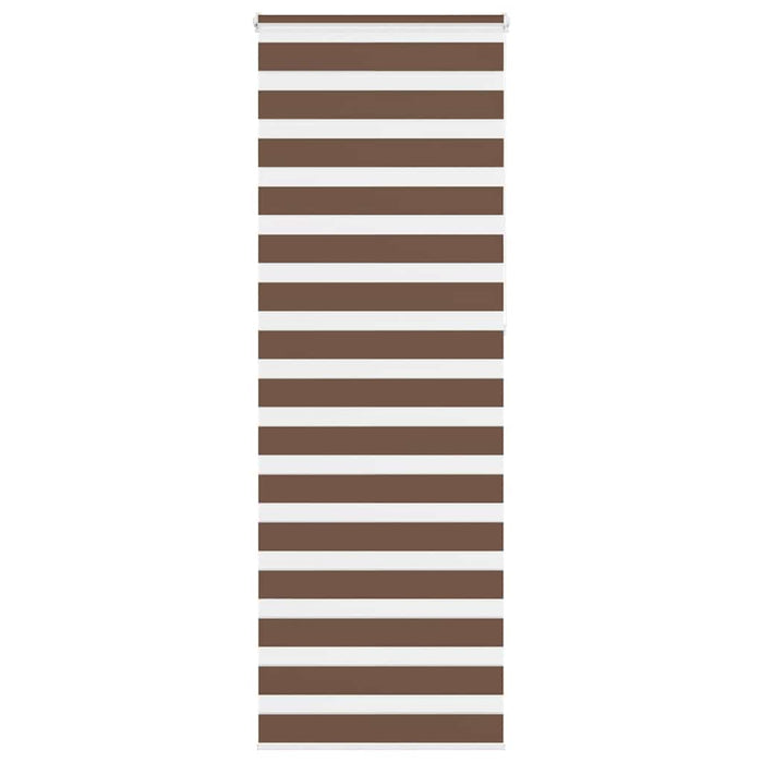 Jaluzea tip zebra maro lățime țesătură 65,9 cm poliester - WALTI WALTI