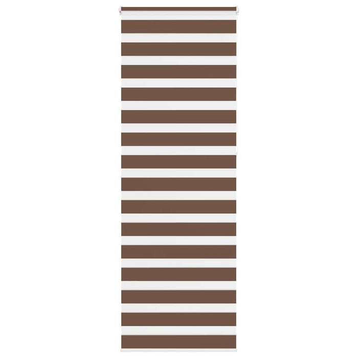 Jaluzea tip zebra maro lățime țesătură 75,9 cm poliester - WALTI WALTI