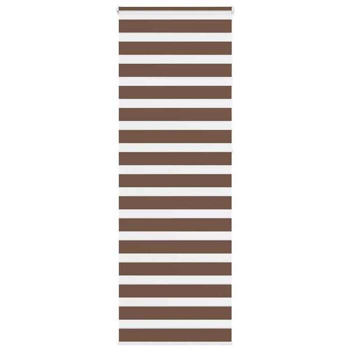 Jaluzea tip zebra maro lățime țesătură 80,9 cm poliester - WALTI WALTI