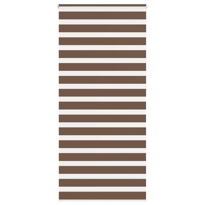 Jaluzea tip zebra maro lățime țesătură 95,9 cm poliester - WALTI WALTI