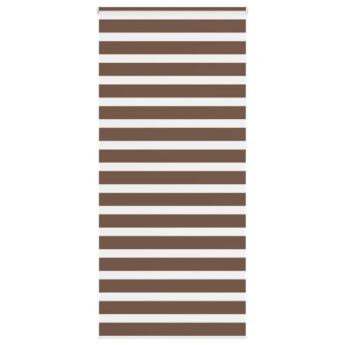 Jaluzea tip zebra maro lățime țesătură 100,9 cm poliester - WALTI WALTI