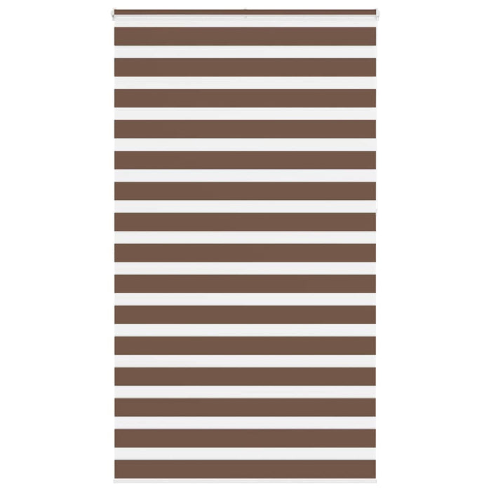 Jaluzea tip zebra maro lățime țesătură 130,9 cm poliester - WALTI WALTI