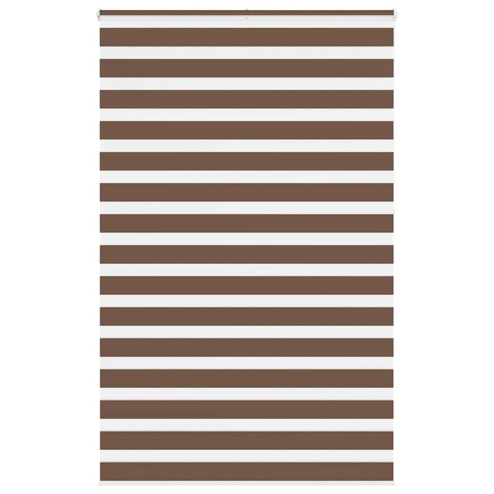 Jaluzea tip zebra maro lățime țesătură 135,9 cm poliester - WALTI WALTI