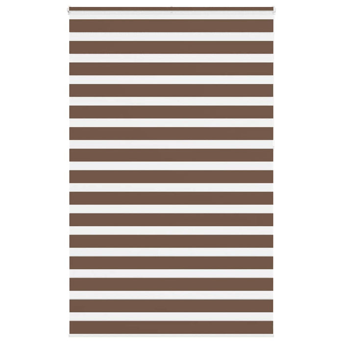 Jaluzea tip zebra maro lățime țesătură 140,9 cm poliester - WALTI WALTI