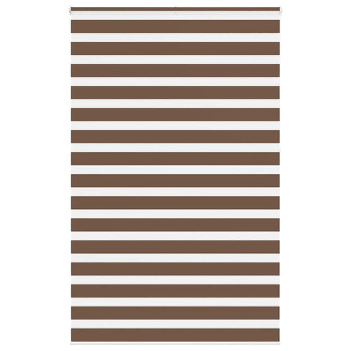Jaluzea tip zebra maro lățime țesătură 145,9 cm poliester - WALTI WALTI