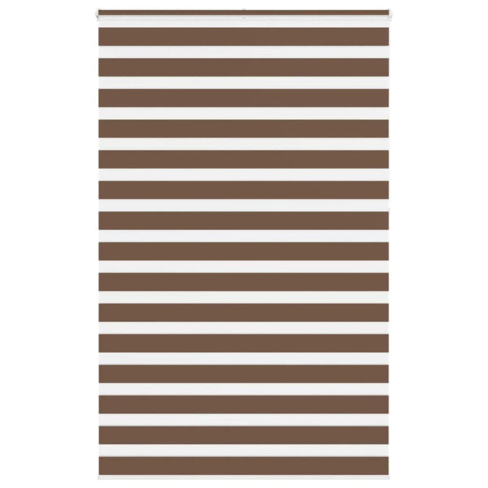 Jaluzea tip zebra maro lățime țesătură 145,9 cm poliester - WALTI WALTI