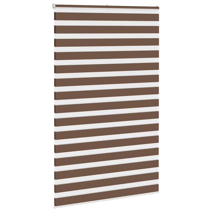 Jaluzea tip zebra maro lățime țesătură 145,9 cm poliester - WALTI WALTI