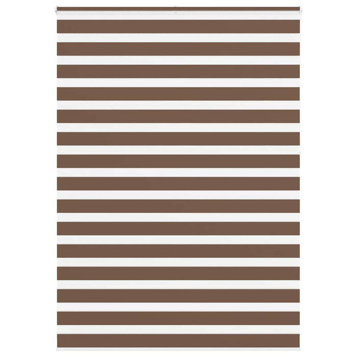 Jaluzea tip zebra maro lățime țesătură 150,9 cm poliester - WALTI WALTI
