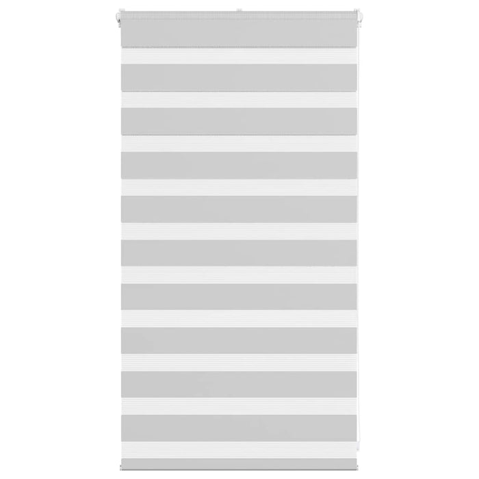 Jaluzea tip zebra gri deschis lățime țesătură 85,9 cm poliester - WALTI WALTI