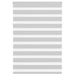 Jaluzea tip zebra gri deschis lățime țesătură 95,9 cm poliester - WALTI WALTI
