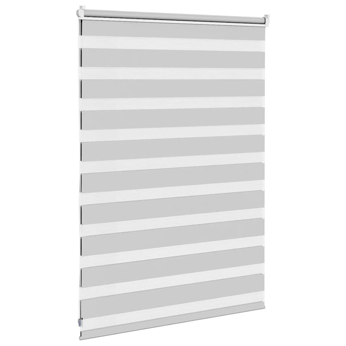 Jaluzea tip zebra gri deschis lățime țesătură 95,9 cm poliester - WALTI WALTI