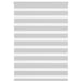 Jaluzea tip zebra gri deschis lățime țesătură 105,9cm poliester - WALTI WALTI