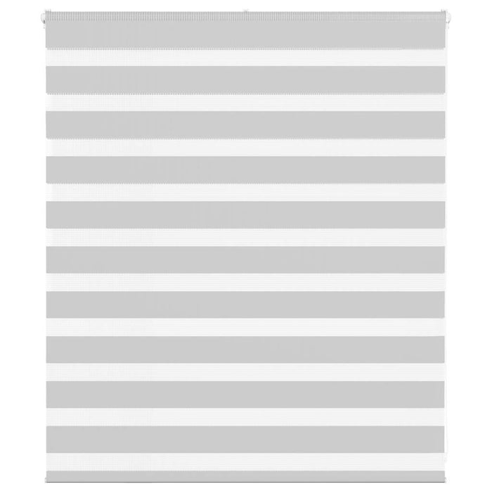 Jaluzea tip zebra gri deschis lățime țesătură 115,9cm poliester - WALTI WALTI