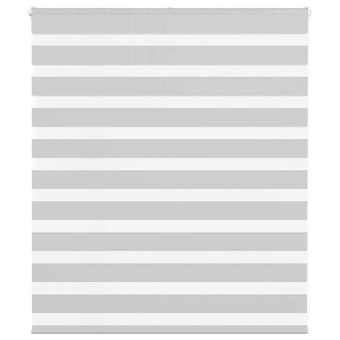 Jaluzea tip zebra gri deschis lățime țesătură 120,9cm poliester - WALTI WALTI
