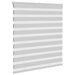 Jaluzea tip zebra gri deschis lățime țesătură 120,9cm poliester - WALTI WALTI