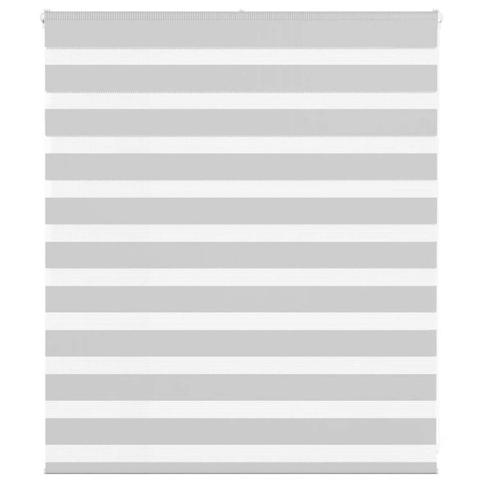 Jaluzea tip zebra gri deschis lățime țesătură 125,9cm poliester - WALTI WALTI