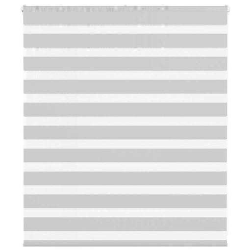 Jaluzea tip zebra gri deschis lățime țesătură 130,9cm poliester - WALTI WALTI