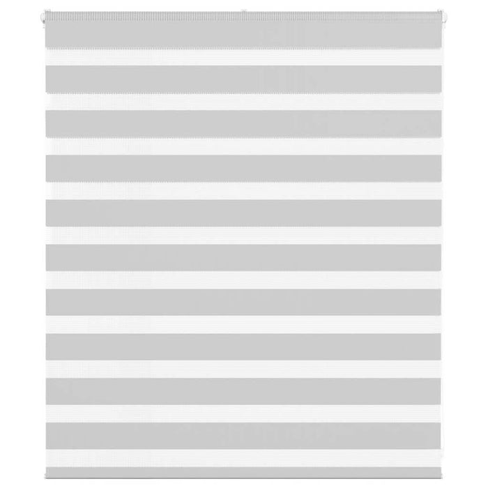 Jaluzea tip zebra gri deschis lățime țesătură 130,9cm poliester - WALTI WALTI
