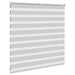 Jaluzea tip zebra gri deschis lățime țesătură 140,9cm poliester - WALTI WALTI