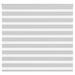 Jaluzea tip zebra gri deschis lățime țesătură 150,9cm poliester - WALTI WALTI