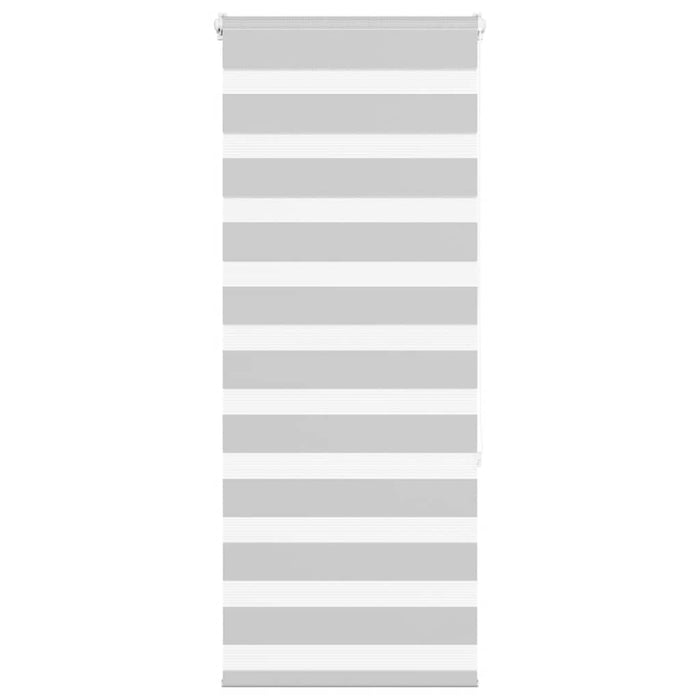 Jaluzea tip zebra gri deschis lățime țesătură 55,9 cm poliester - WALTI WALTI
