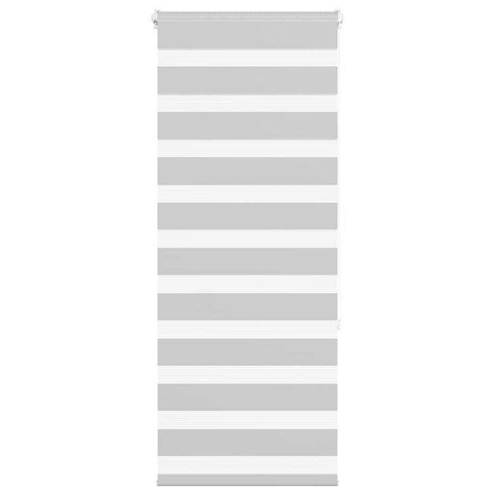 Jaluzea tip zebra gri deschis lățime țesătură 60,9 cm poliester - WALTI WALTI