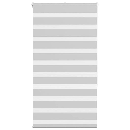 Jaluzea tip zebra gri deschis lățime țesătură 70,9 cm poliester - WALTI WALTI