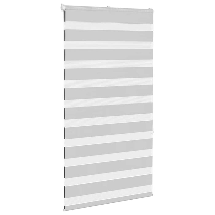 Jaluzea tip zebra gri deschis lățime țesătură 85,9 cm poliester - WALTI WALTI