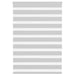 Jaluzea tip zebra gri deschis lățime țesătură 90,9 cm poliester - WALTI WALTI
