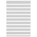 Jaluzea tip zebra gri deschis lățime țesătură 95,9 cm poliester - WALTI WALTI