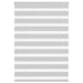 Jaluzea tip zebra gri deschis lățime țesătură 105,9cm poliester - WALTI WALTI