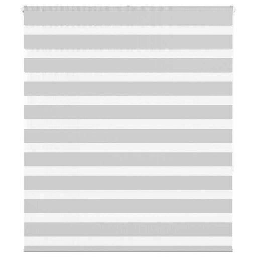 Jaluzea tip zebra gri deschis lățime țesătură 115,9cm poliester - WALTI WALTI