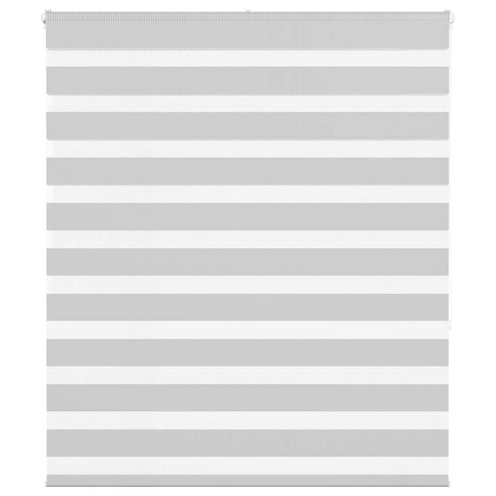 Jaluzea tip zebra gri deschis lățime țesătură 115,9cm poliester - WALTI WALTI