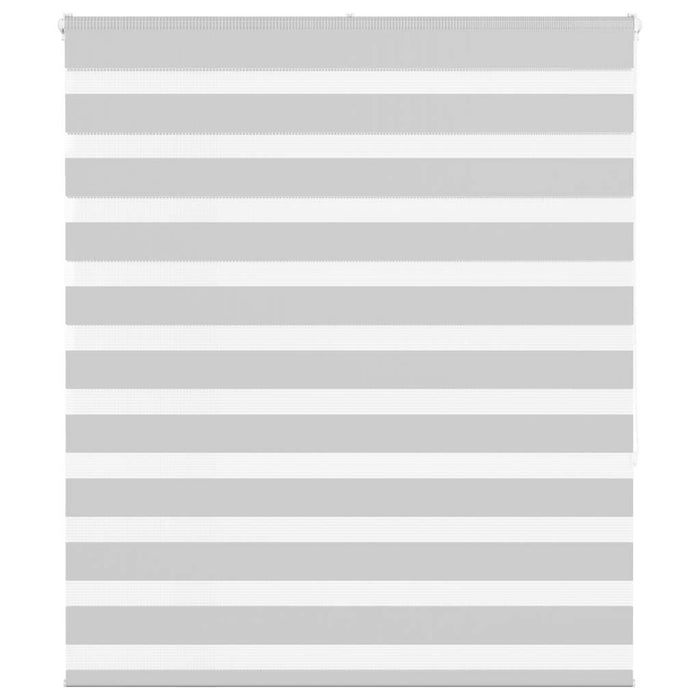 Jaluzea tip zebra gri deschis lățime țesătură 120,9cm poliester - WALTI WALTI