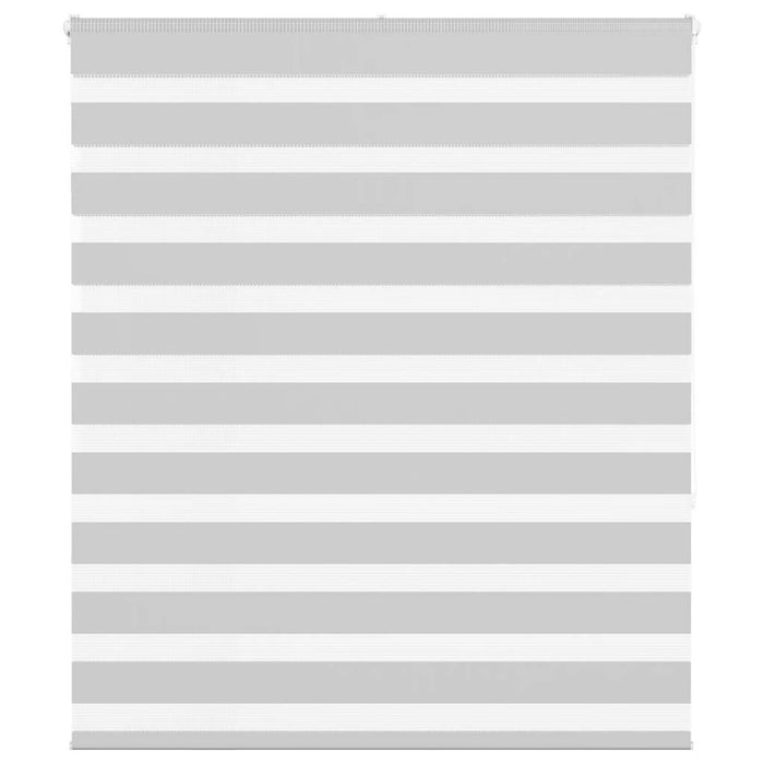 Jaluzea tip zebra gri deschis lățime țesătură 125,9cm poliester - WALTI WALTI