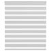 Jaluzea tip zebra gri deschis lățime țesătură 125,9cm poliester - WALTI WALTI