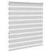 Jaluzea tip zebra gri deschis lățime țesătură 125,9cm poliester - WALTI WALTI